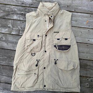 Vintage 90s Tactical Performance Outerwear Fishing Utility Vest Jacket Medium